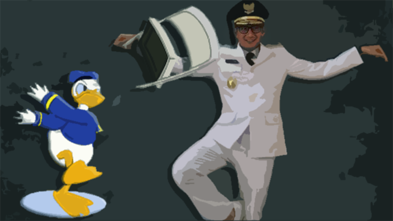 Mungkin Ini Sebabnya, Sandiaga dan Ratusan Politisi Dilempari Saat Pidato